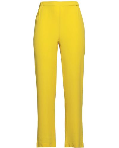Erika Cavallini Semi Couture Pants - Yellow