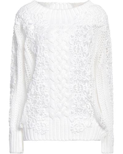 Ermanno Scervino Sweater - White