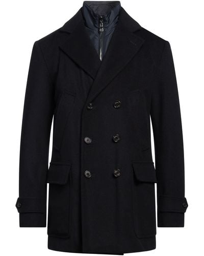 Sealup Midnight Coat Wool, Cashmere - Blue