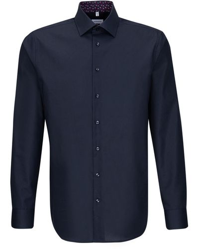 Seidensticker Camisa - Azul