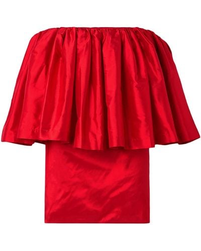 Marques'Almeida Mini Dress - Red