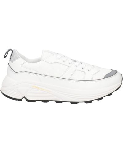 Car Shoe Trainers - White