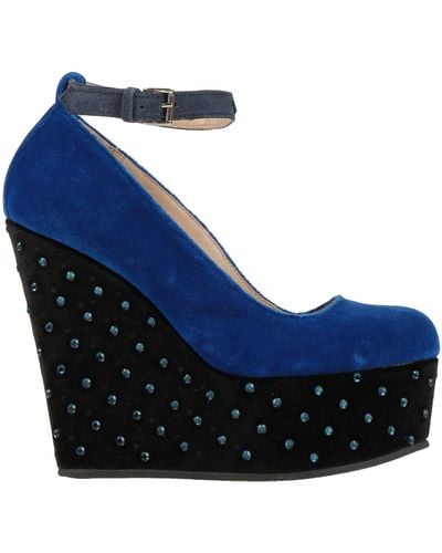 Alessandro Dell'acqua Pumps - Blau