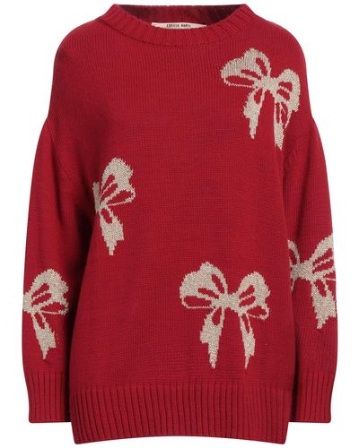Angela Davis Sweater - Red