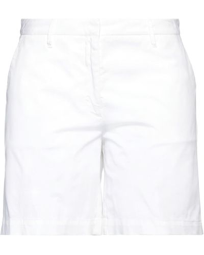 Jacob Coh?n Shorts & Bermuda Shorts Cotton, Elastane, Polyester - White