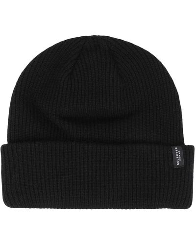 SELECTED Hat - Black