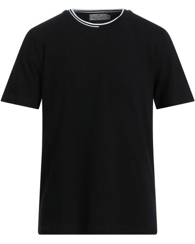 Black Canali T-shirts for Men | Lyst