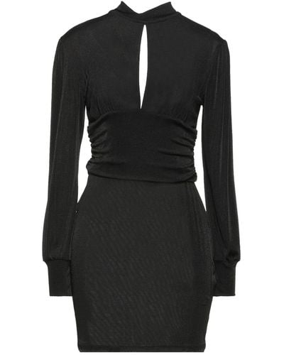 Marc Ellis Mini Dress Polyester, Elastane - Black