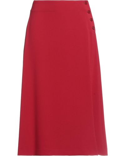Aspesi Midi Skirt - Red