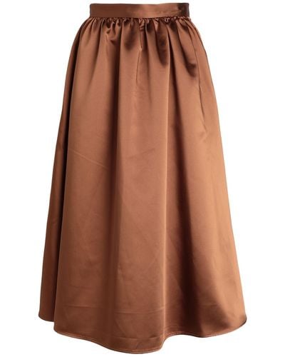 ARKET Midi Skirt - Brown