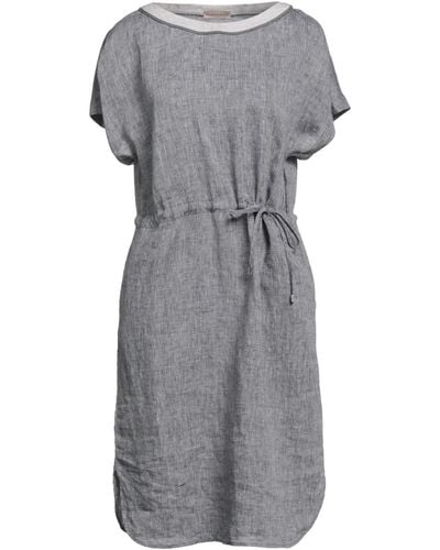 Purotatto Midi Dress - Gray