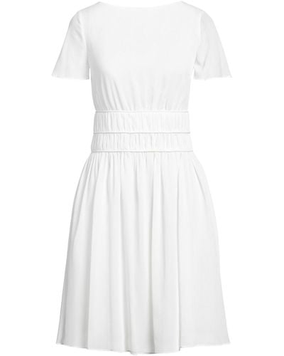 Emporio Armani Midi-Kleid - Weiß