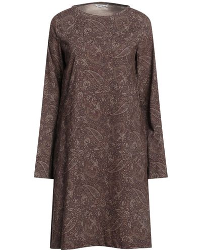 Caliban Mini Dress - Brown