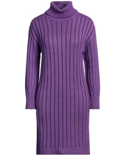 ERMANNO FIRENZE Mini Dress - Purple