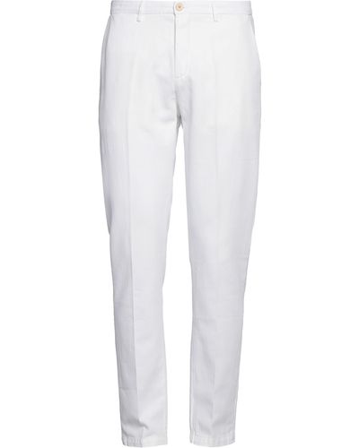 Yan Simmon Trousers Cotton, Linen - White