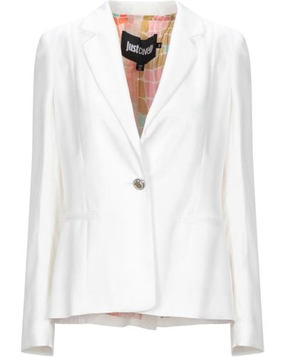 Just Cavalli Suit Jacket - White