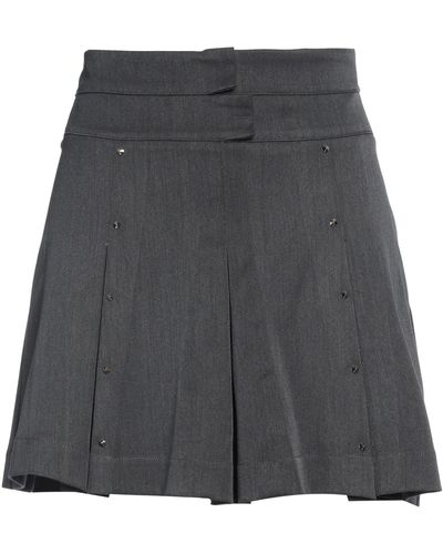 Dixie Mini Skirt Polyester, Viscose, Elastane - Grey