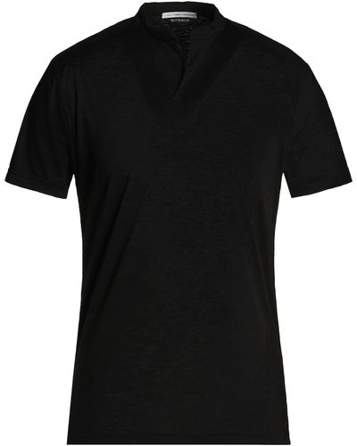 Grey Daniele Alessandrini T-shirt - Black