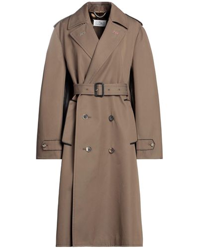 Maison Margiela Overcoat & Trench Coat - Brown