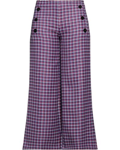 SIMONA CORSELLINI Trouser - Purple