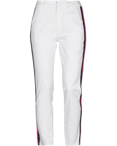 Mother Pantaloni Jeans - Bianco