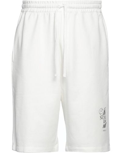 ih nom uh nit Shorts & Bermuda Shorts - White