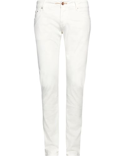 Hand Picked Trousers - White