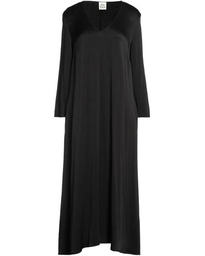 Attic And Barn Midi Dress - Black