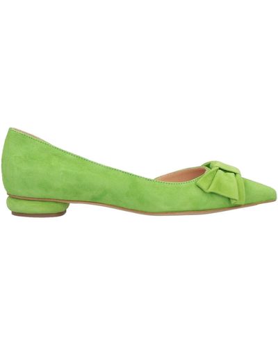 CafeNoir Ballet Flats - Green