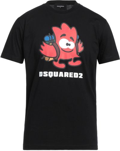 DSquared² T-shirts - Schwarz