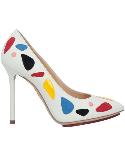 Charlotte Olympia Pumps - White