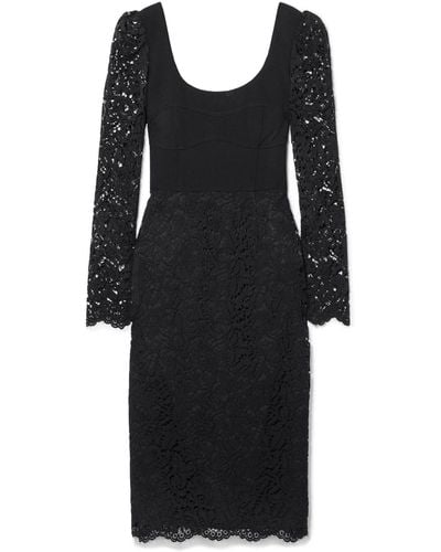 Rebecca Vallance Midi Dress - Black