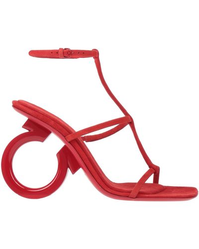 Ferragamo Sandales - Rouge