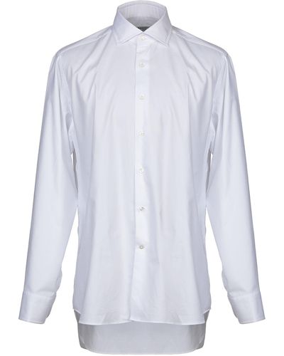 Bagutta Shirt Cotton - White