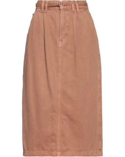 Essentiel Antwerp Midi Skirt - Brown