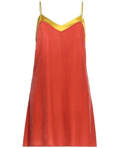 Vivis Slip Dress - Red