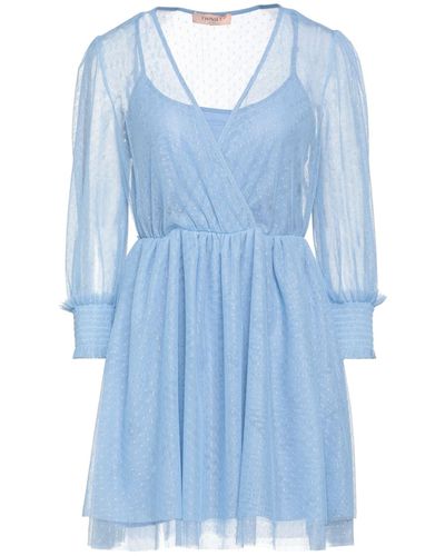Twin Set Mini Dress - Blue