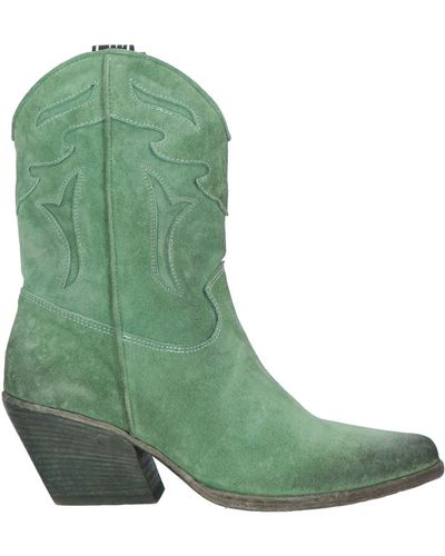 Elena Iachi Ankle Boots - Green