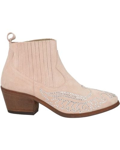 JE T'AIME Ankle Boots - Natural
