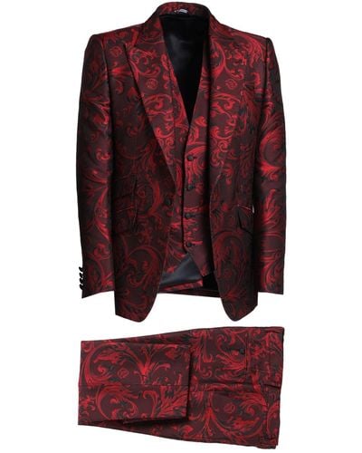 Dolce & Gabbana Anzug - Rot
