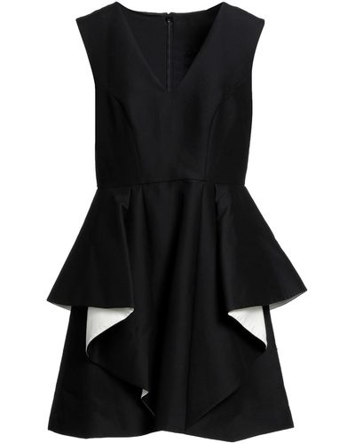Halston Mini Dress - Black