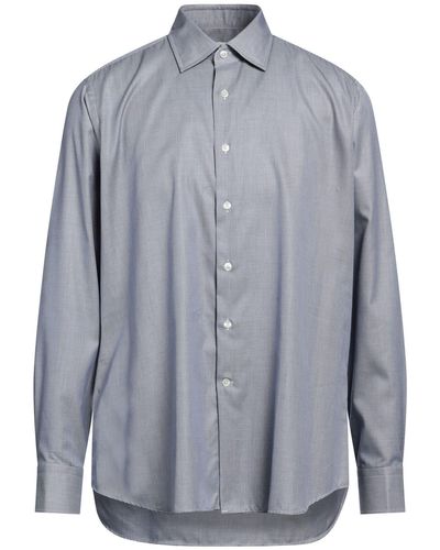 Bagutta Midnight Shirt Cotton - Blue