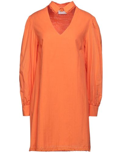 be Blumarine Minivestido - Naranja