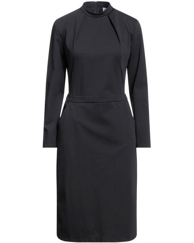 European Culture Midi Dress - Black