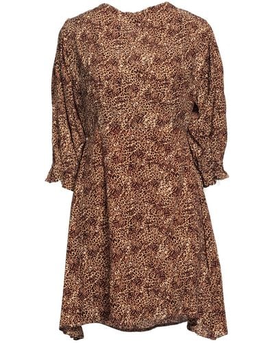 Faithfull The Brand Mini Dress - Brown