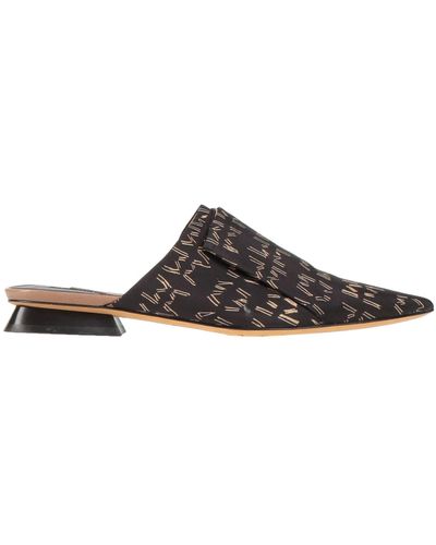 Malloni Mules & Clogs - Brown