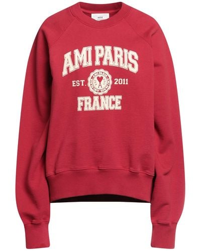 Ami Paris Sweatshirt - Red