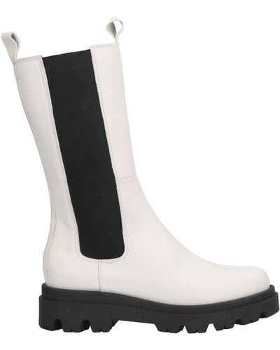 Lea-Gu Ankle Boots - White
