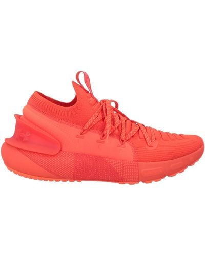 Under Armour Coral Trainers Textile Fibres - Red