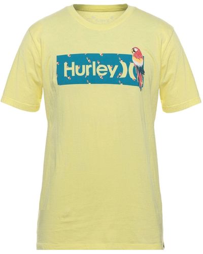 Hurley T-shirt - Yellow